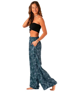 Pampa Point Wide Leg Drawstring Pants - miamidrugpossession