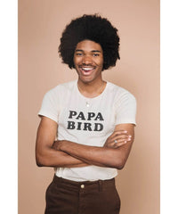 Papa Bird Dad Tee - PINK ARROWS