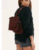 Paris Convertible Backpack Wine - PINK ARROWS