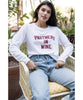 Partners in Wine Long Sleeve White - miamidrugpossession