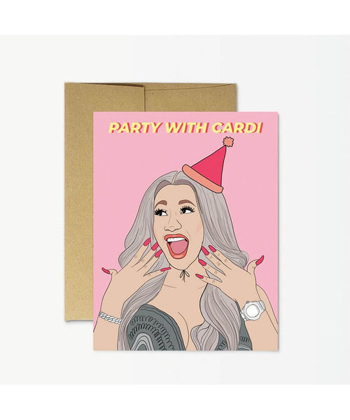 Party With Cardi Card - miamidrugpossession