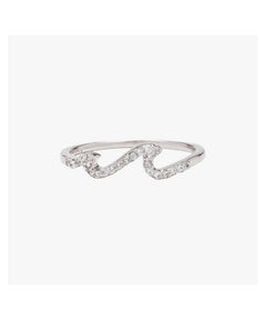 Pave Wave Ring Assorted - miamidrugpossession