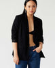 Payton Open Front Blazer Black - miamidrugpossession