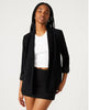 Payton Open Front Blazer Black - clearpathherbicide