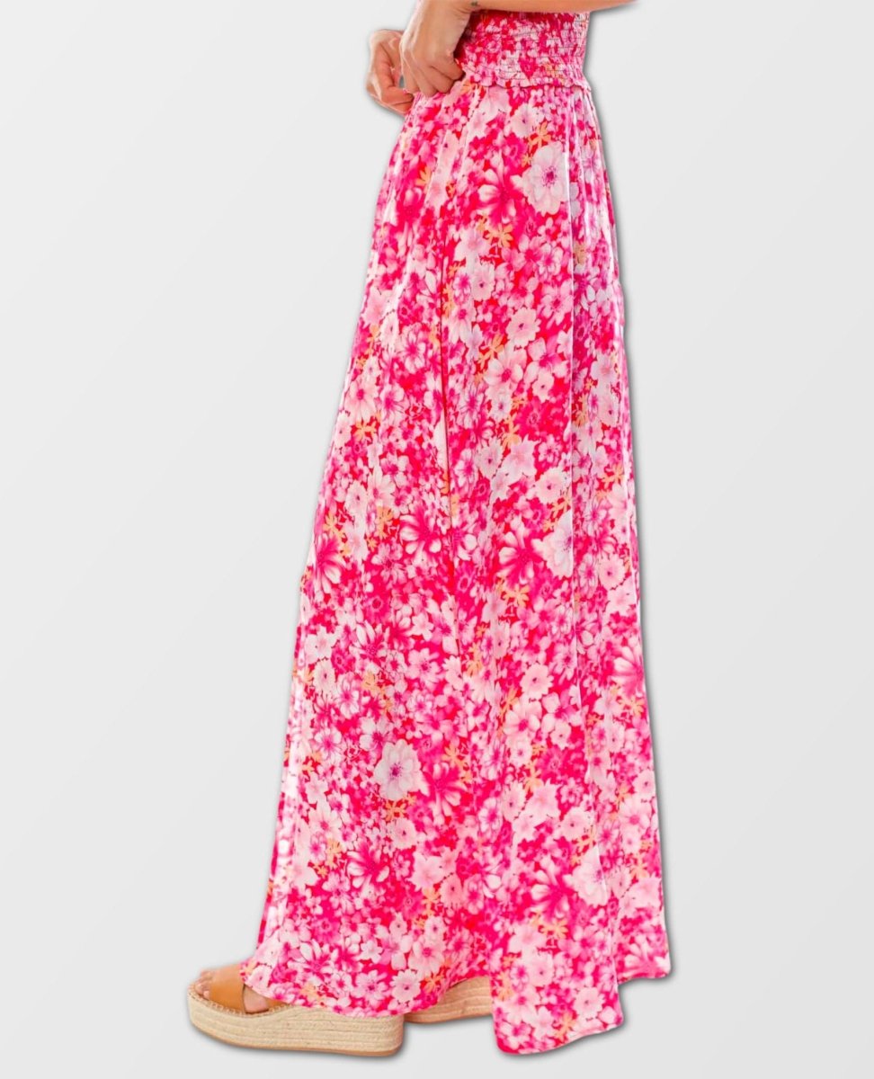 Peace Of Mind Skirt Bright Rose - miamidrugpossession