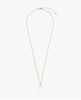 Pearl Crescent Mood Necklace Rose Gold - clearpathherbicide