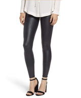 Pebbled Faux Leather Leggings - miamidrugpossession