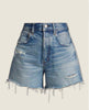 Pelion Distressed Denim Hi Cut - Offs - clearpathherbicide