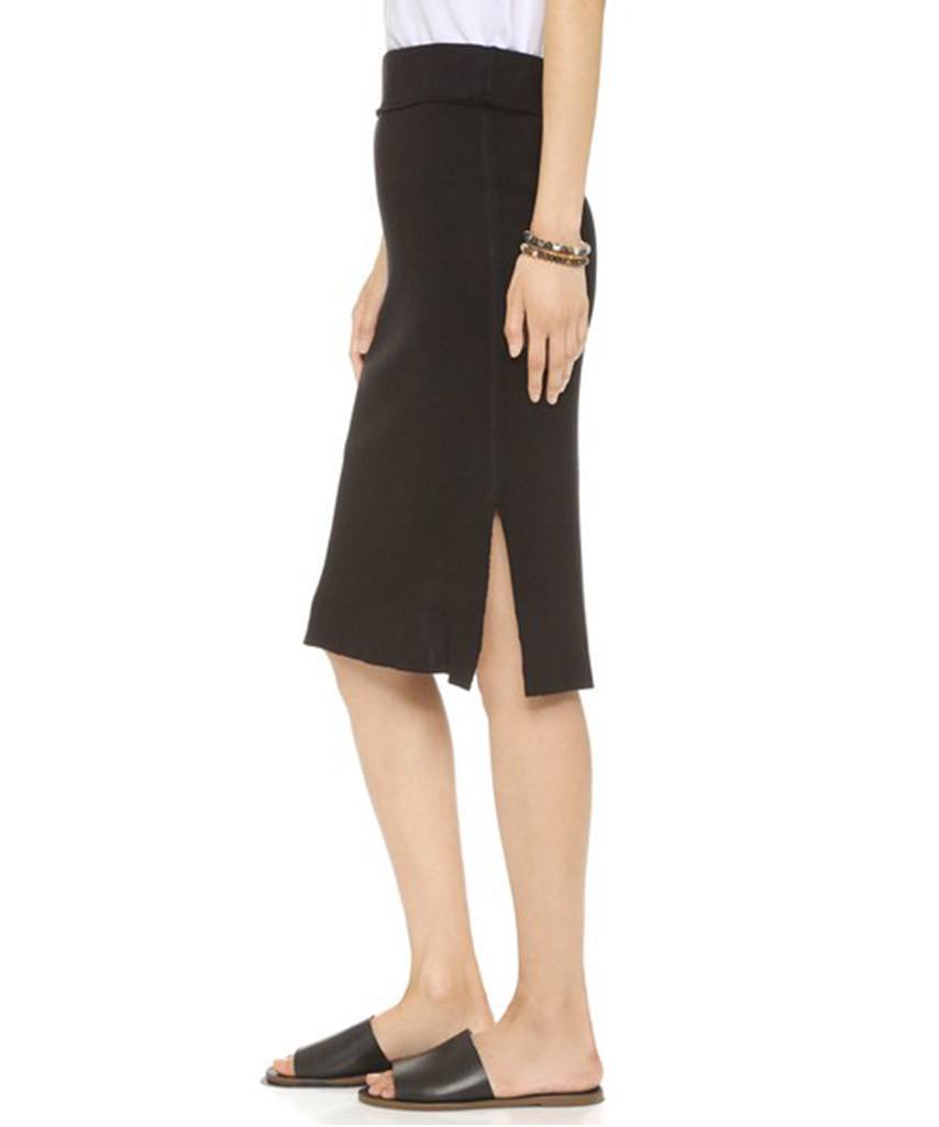 Pencil Slit Skirt - miamidrugpossession