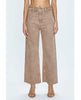 Penny Crop High Rise Wide Cashew - miamidrugpossession