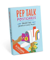 Pep Talk Postcard Book - PINK ARROWS