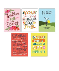 Pep Talk Postcard Book - miamidrugpossession