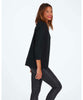 Perfect Length Top Dolman Top Very Black - miamidrugpossession