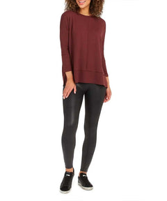 Perfect Length Top Dolman Wine - clearpathherbicide