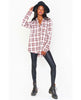 Perfect Plaid Layering Shirt Red Combo - clearpathherbicide