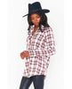 Perfect Plaid Layering Shirt Red Combo - clearpathherbicide