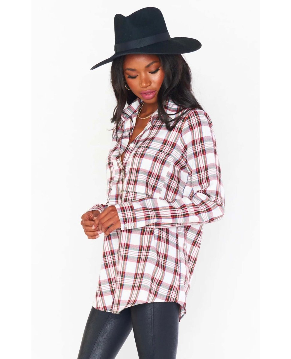 Perfect Plaid Layering Shirt Red Combo - clearpathherbicide