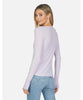 Perkins Long Sleeve Henley Lilac - miamidrugpossession