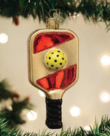 Pickleball Paddle Cute Ornament - PINK ARROWS