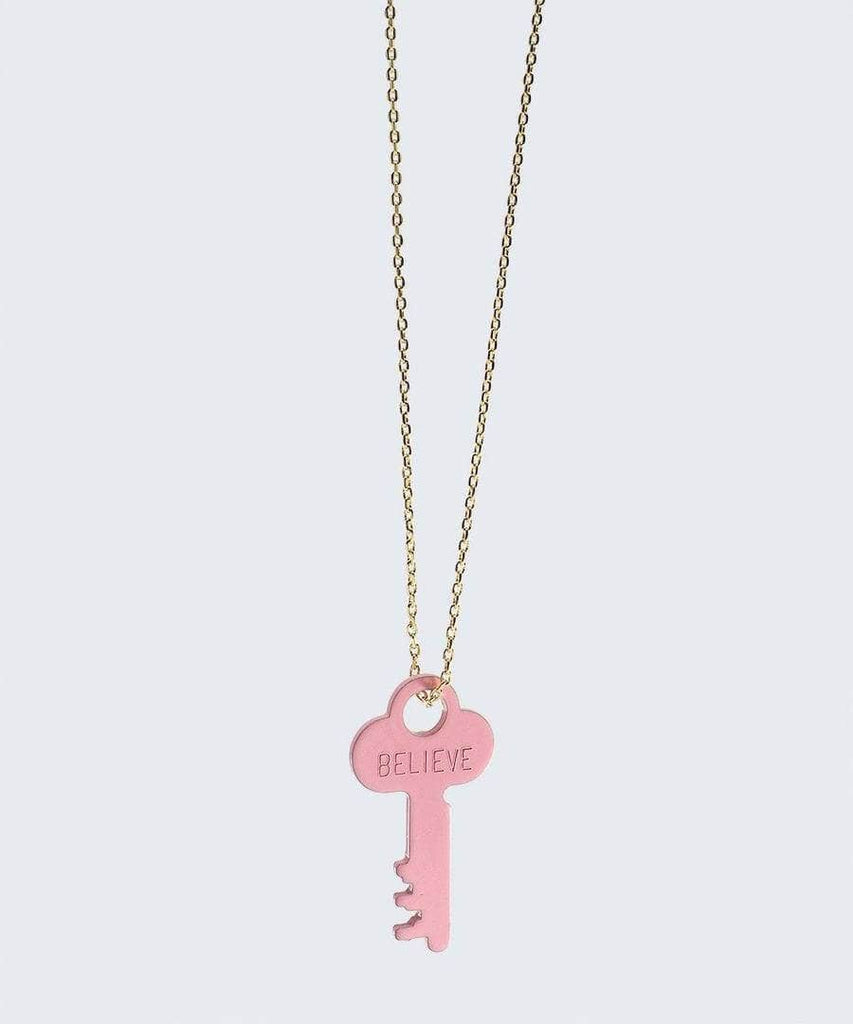 Pink Hope key Necklace - miamidrugpossession