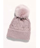 Pinnacle Pom Beanie Charcoal - PINK ARROWS