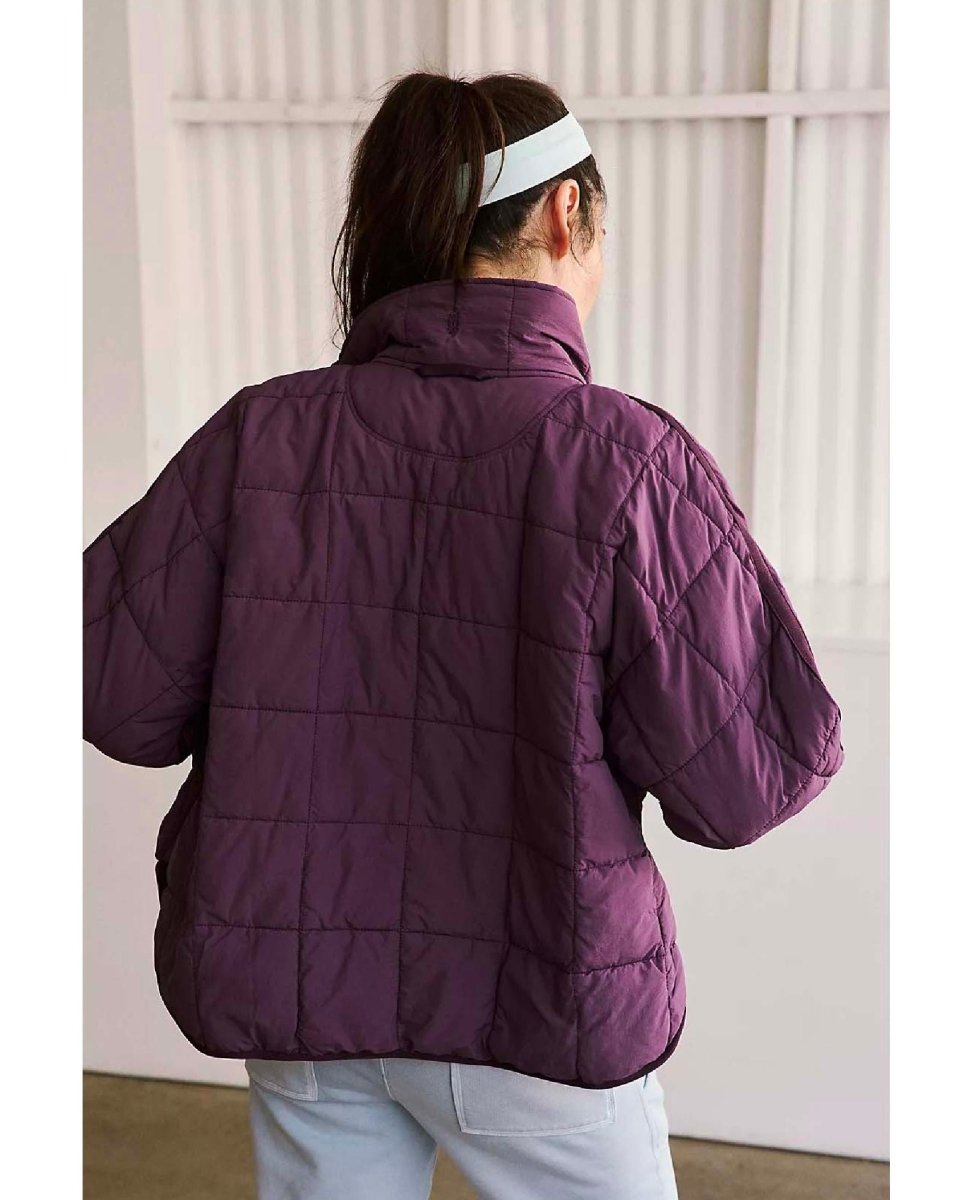 Pippa Packable Puffer Black Berry - clearpathherbicide