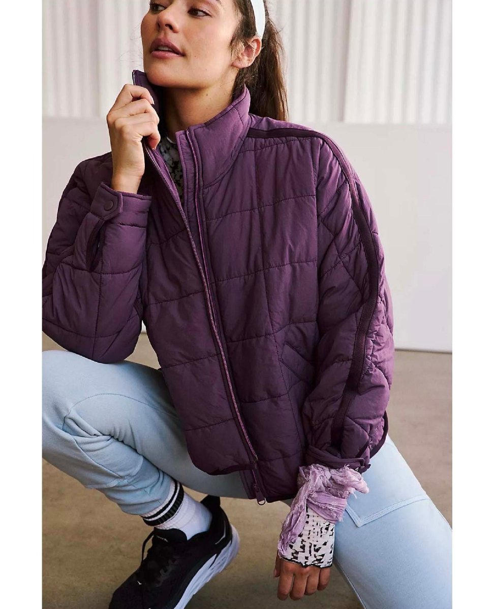 Pippa Packable Puffer Black Berry - clearpathherbicide