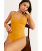 Pippa V - Wire Bodysuit Honey Ginger - miamidrugpossession