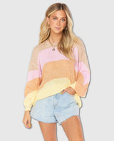 Pismo Sweater Sunny Stripe - miamidrugpossession