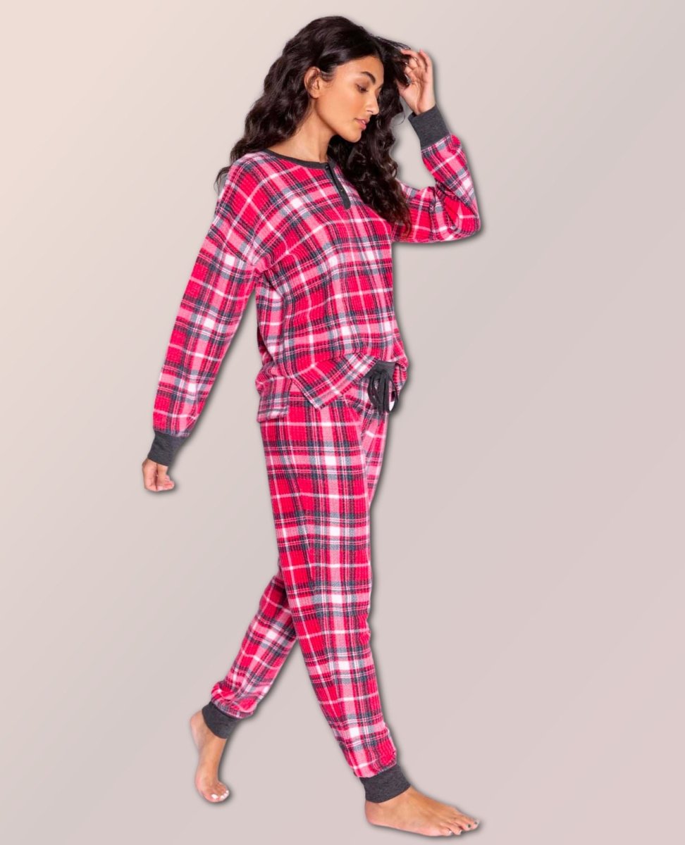 PJ Set Ski Jammie Red - clearpathherbicide