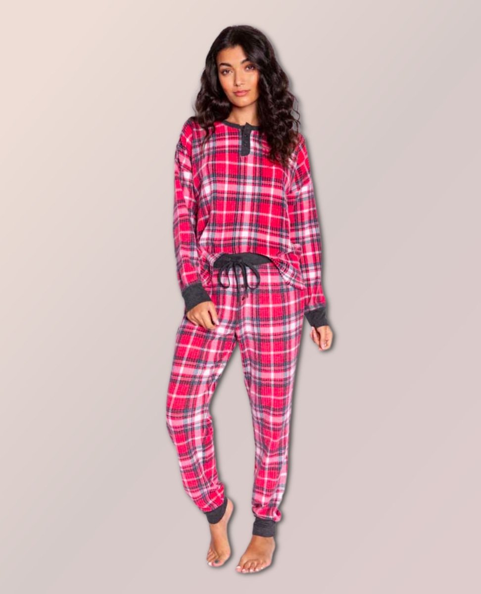 PJ Set Ski Jammie Red - clearpathherbicide