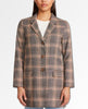 Plaid For You Blazer Brown Combo - clearpathherbicide