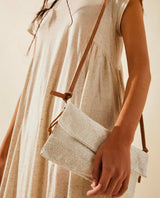 Plus One Embellished Cros Bag Ivory - miamidrugpossession