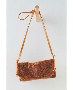 Plus One Embellished Cros Bag Weathered Brass - miamidrugpossession