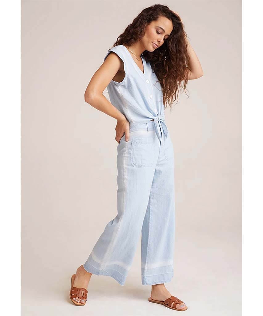 Pocket Front Wide Leg Crop Release Hem - clearpathherbicide