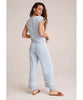 Pocket Front Wide Leg Crop Release Hem - clearpathherbicide