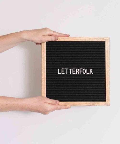 Poet Oak Letter Board - clearpathherbicide