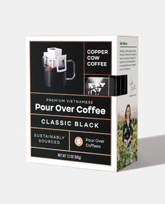 Pour Over Just Black Coffee 5 Pack - PINK ARROWS