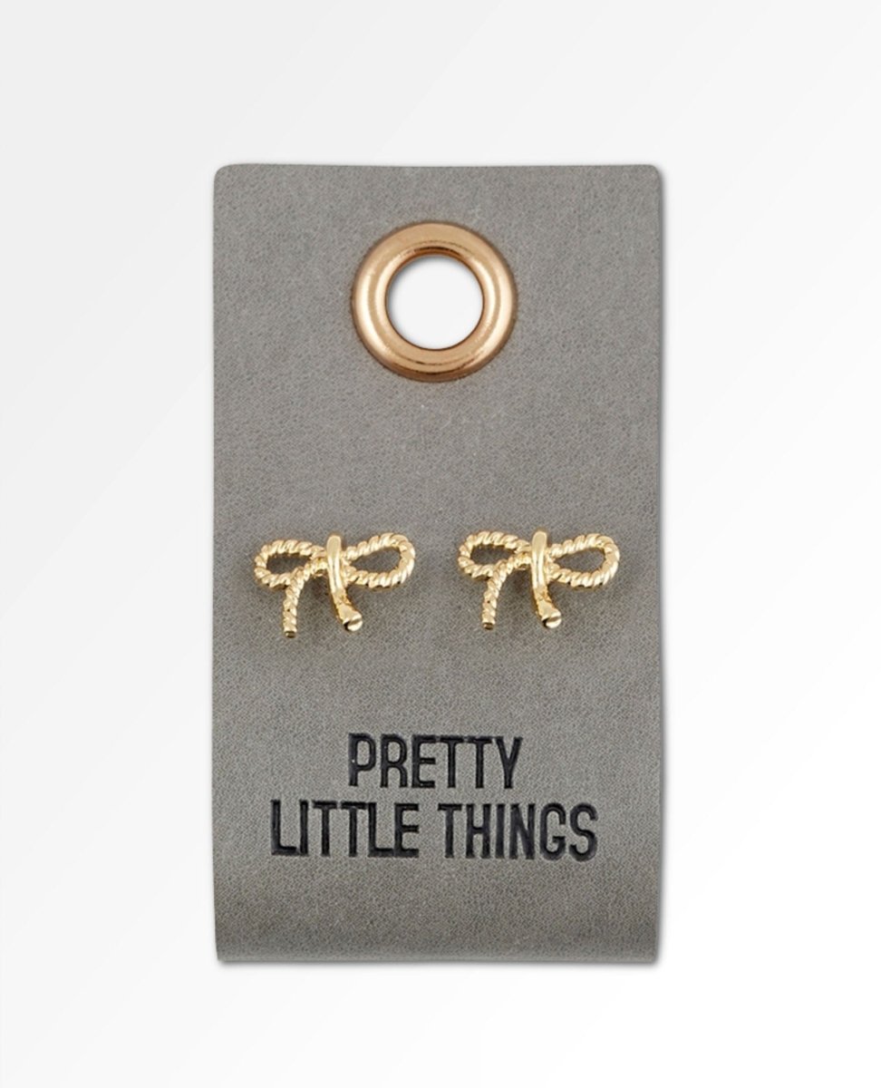 Pretty Little Things Bow Earrings - miamidrugpossession