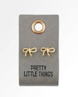 Pretty Little Things Bow Earrings - miamidrugpossession