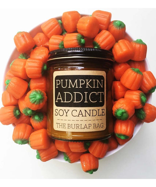 Pumpkin Addict Soy Candle - miamidrugpossession