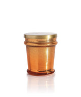 Pumpkin Dulce Ombre Found Glass Small Candle (8 oz) - clearpathherbicide