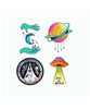 Pura Vida Sticker Packs Assorted - PINK ARROWS