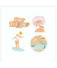 Pura Vida Sticker Packs Assorted - miamidrugpossession