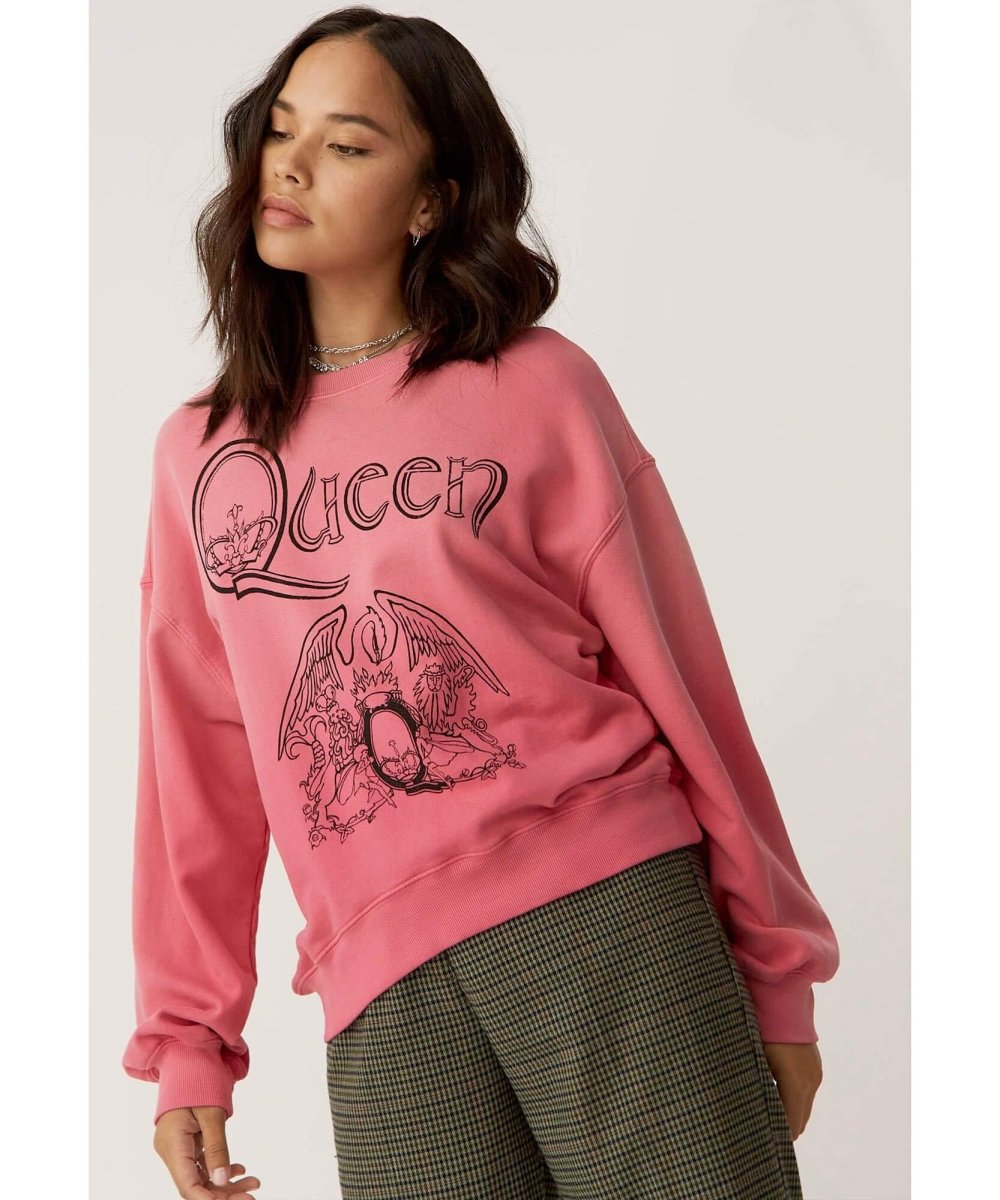 Queen Crest Sweatshirt - miamidrugpossession