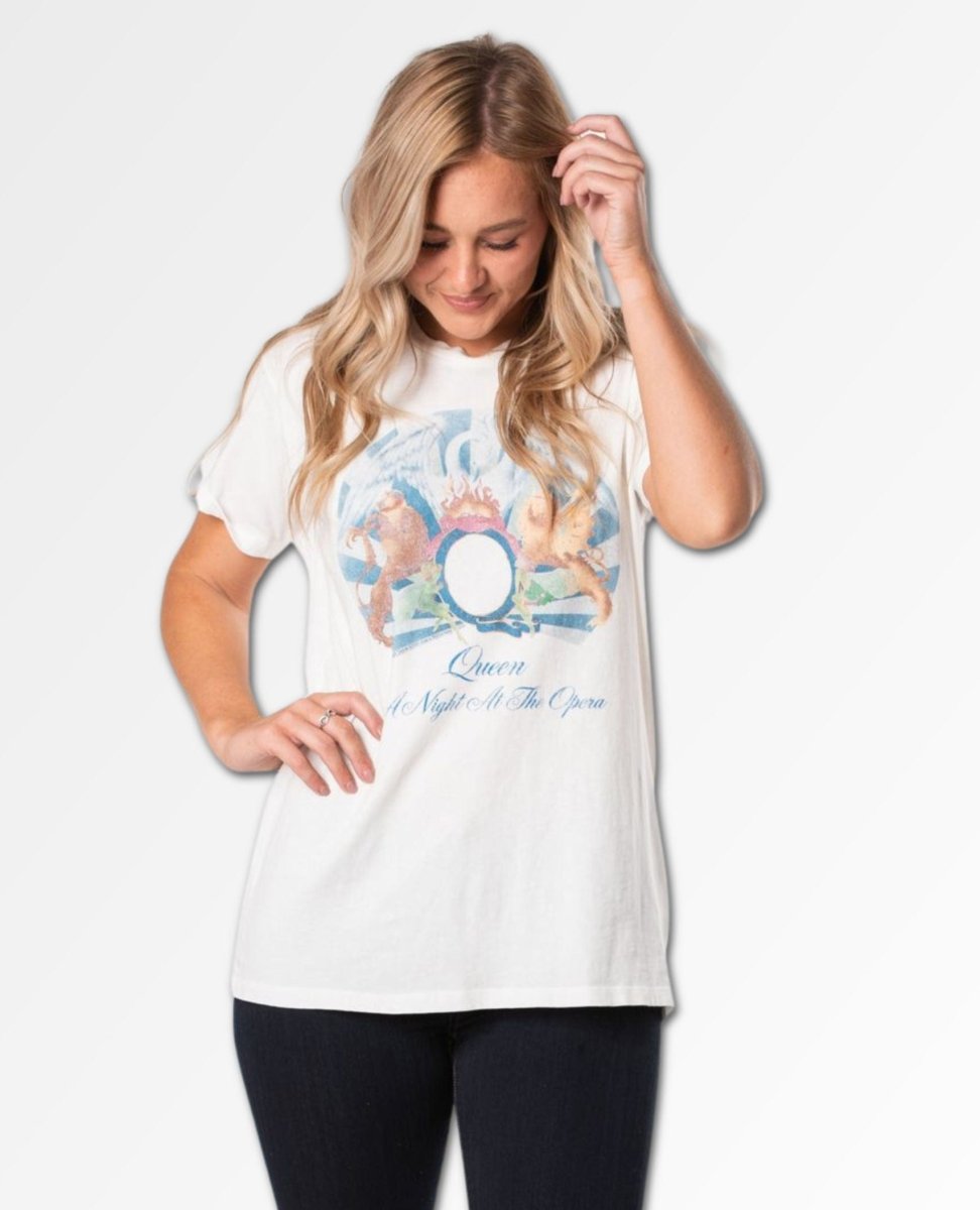 Queen Night At The Opera Weekend Tee - miamidrugpossession