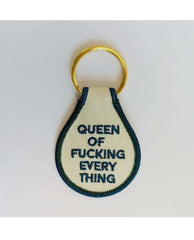 Queen of Fucking Everything Keychain - PINK ARROWS