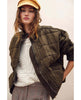 Quilted Dolman Jacket Dusted Military - clearpathherbicide