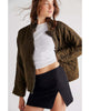 Quilted Dolman Jacket Dusted Military - clearpathherbicide