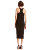 Racerback Midi Dress, Black - clearpathherbicide